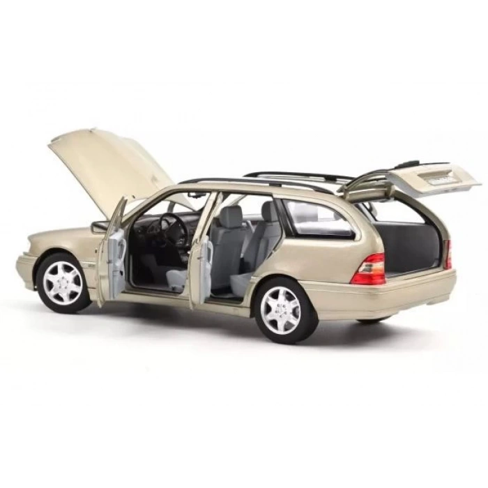 Norev 1/18 Mercedes-Benz C T-Model (S202) 1997 Smoke Silver