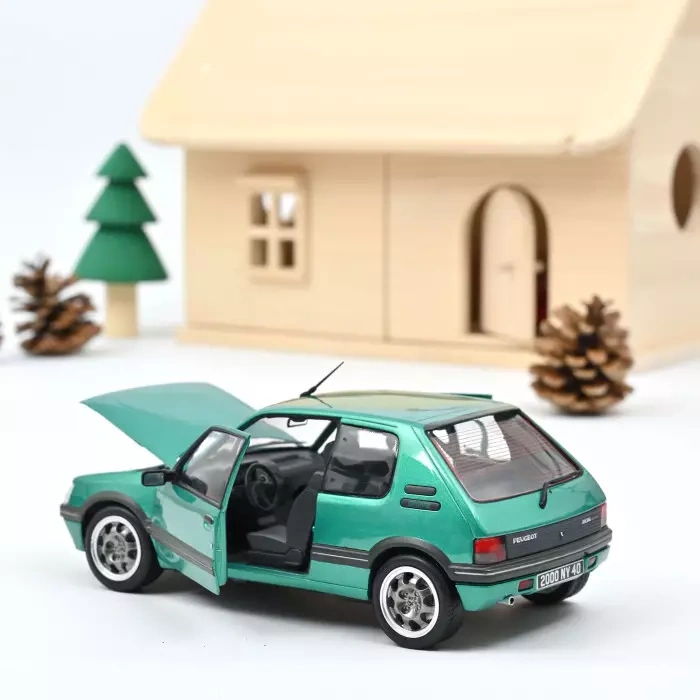 NOREV 1/18 Peugeot 205 GTi Griffe 1990 Green