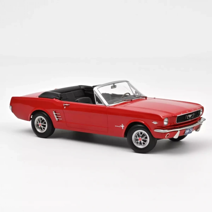 Norev 182810 1/18 Ford Mustang Convertible 1966 Signal Flare Red