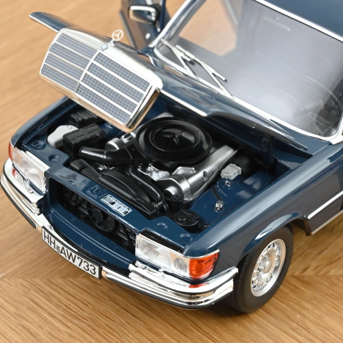 Norev 183976 1/18 Mercedes-Benz 350 SEL 1979 Hansa Blue