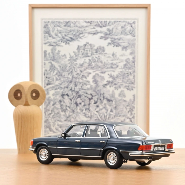 Norev 183976 1/18 Mercedes-Benz 350 SEL 1979 Hansa Blue