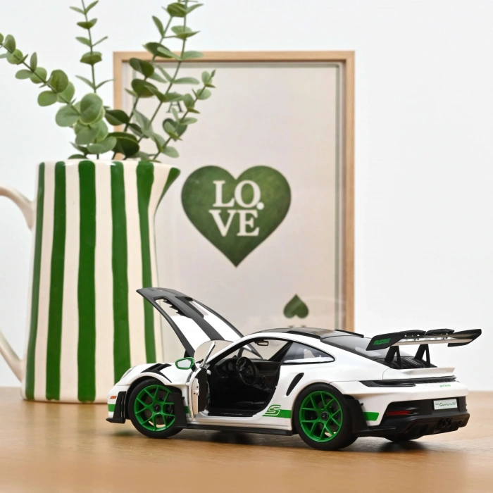 Norev 187372 1/18 Porsche 911 GT3 RS Tribute to Carrera RS 2022 White/Python Green