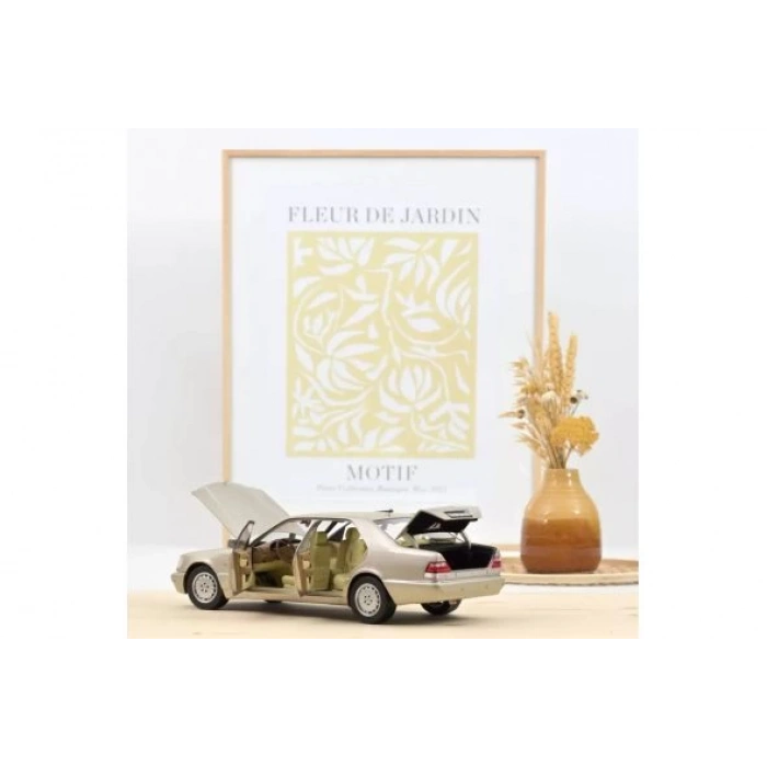 Norev Mercedes-Benz S600 1997 Smoke Silver