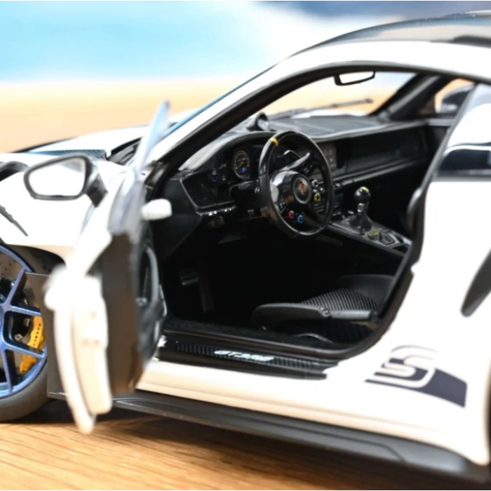 Norev Porsche 911 GT3 RS w/Weissach Pack 2022 White/Indigoblue