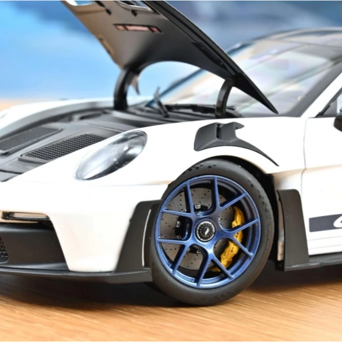 Norev Porsche 911 GT3 RS w/Weissach Pack 2022 White/Indigoblue