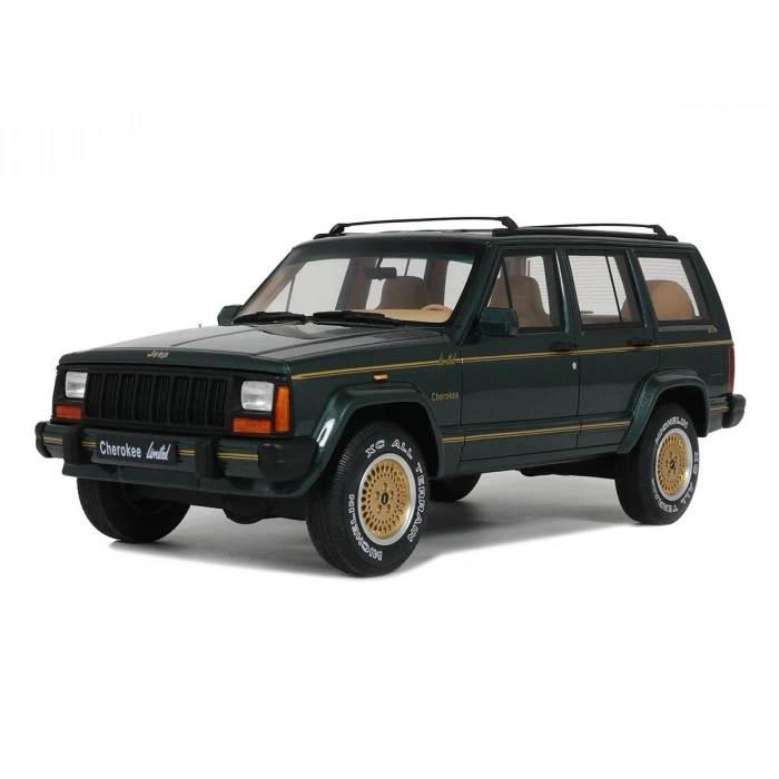Otto Models OT1204 1/18 Jeep Cherokee XJ Limited Hunter Green 1995