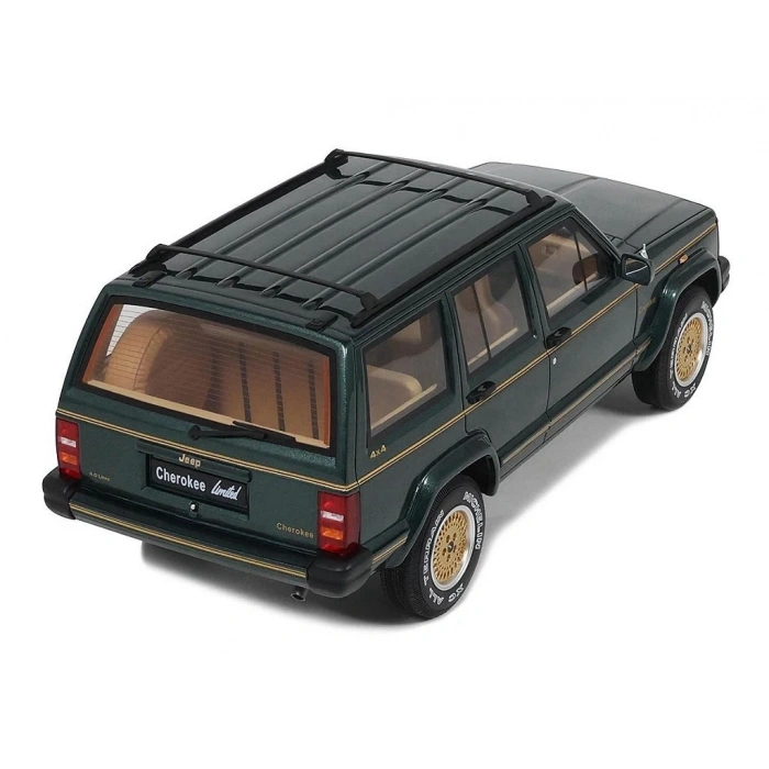 Otto Models OT1204 1/18 Jeep Cherokee XJ Limited Hunter Green 1995