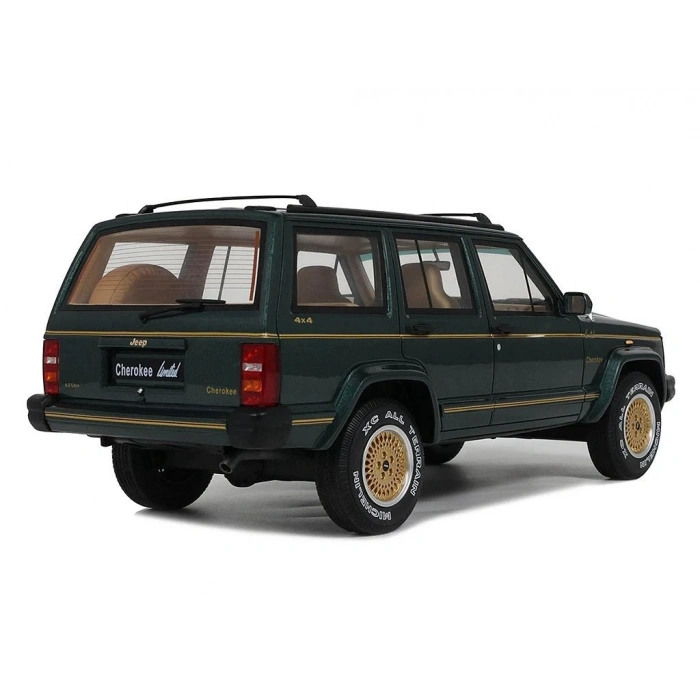Otto Models OT1204 1/18 Jeep Cherokee XJ Limited Hunter Green 1995