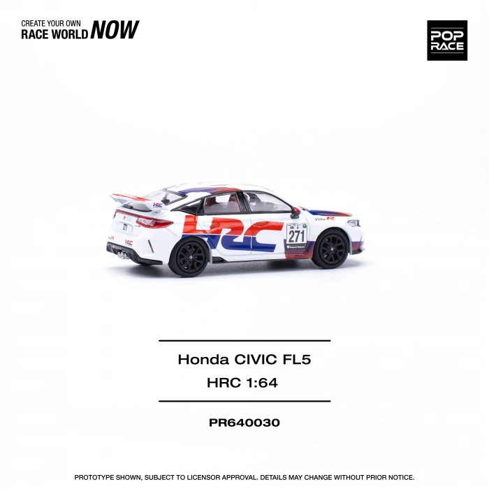 Pop Race 1/64 Honda Civic Type R FL5