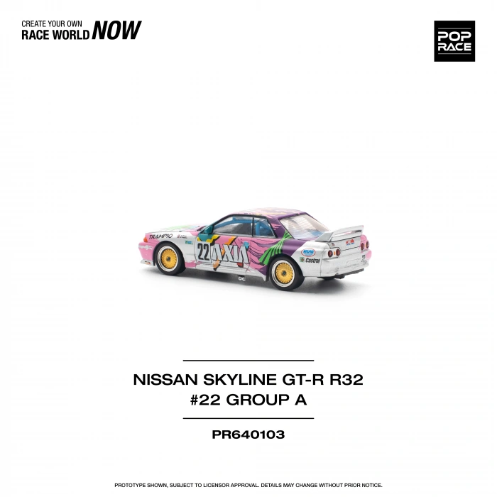 Pop Race 1/64 Nissan Skyline GTR R32