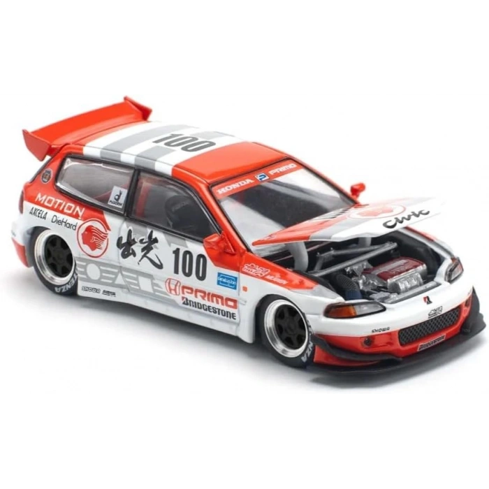 Mini GT Nissan Skyline GT-R R34 Bayside Blue 1:64 Diecast Model