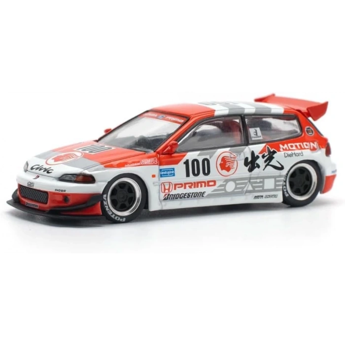 Pop Race 1/64 Pandem Civic EG6 V1.5 Idemitsu Motion Infinite