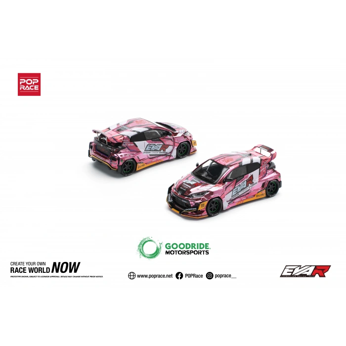 Pop Race PR640220 1/64 EVA RT PRODUCTION MODELCUSTOM TYPE-08