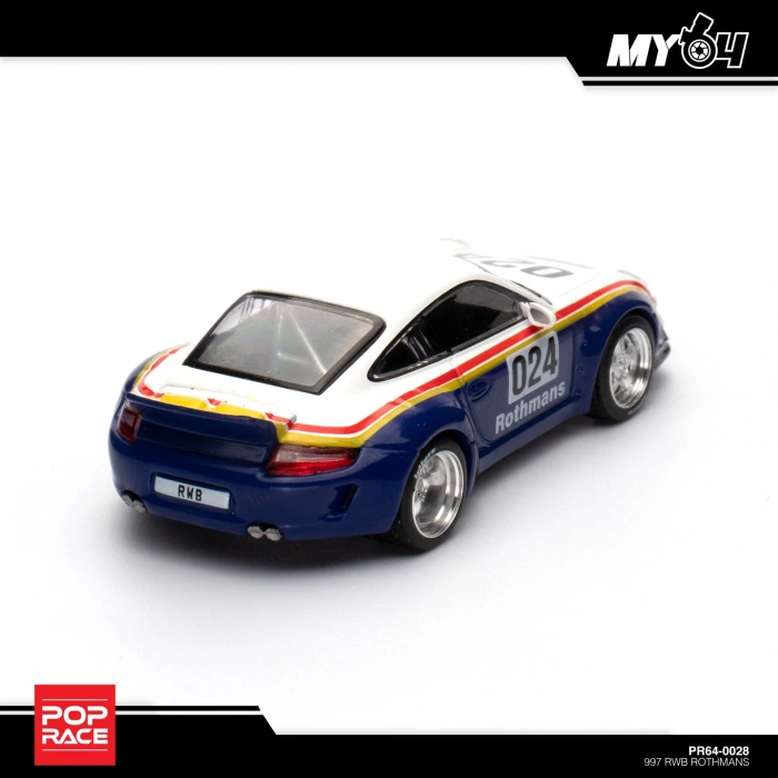 Pop Race 1/64 RWB 997 Rothmans (S8-02) POPRACE