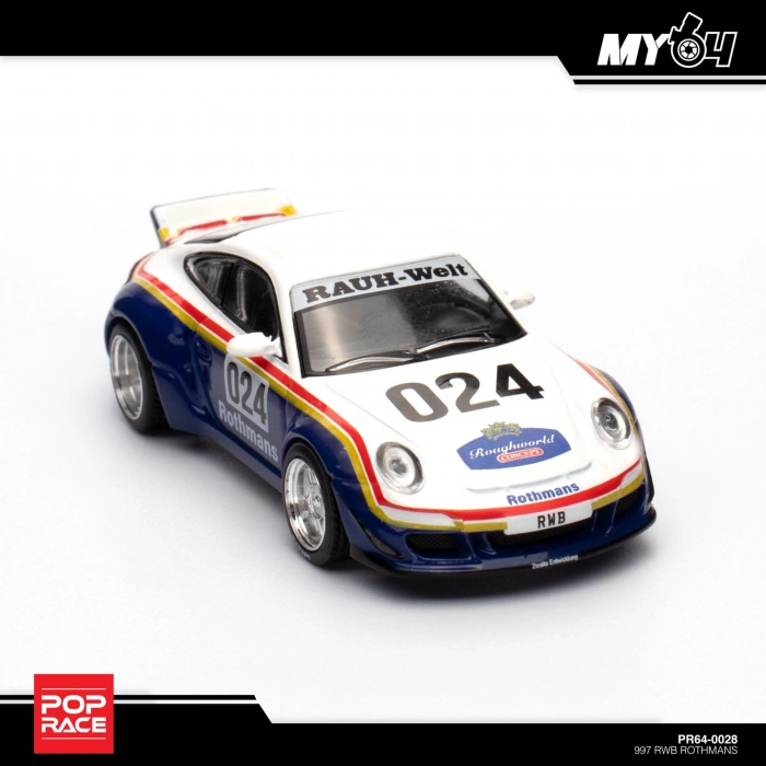 Pop Race 1/64 RWB 997 Rothmans (S8-02) POPRACE