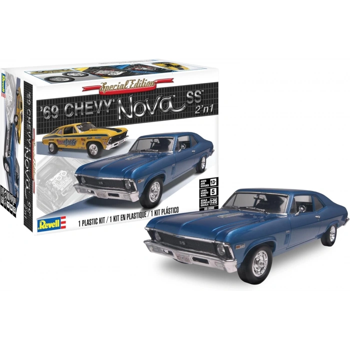 Revell 1:25 1969 Chevy Nova SS 2in1