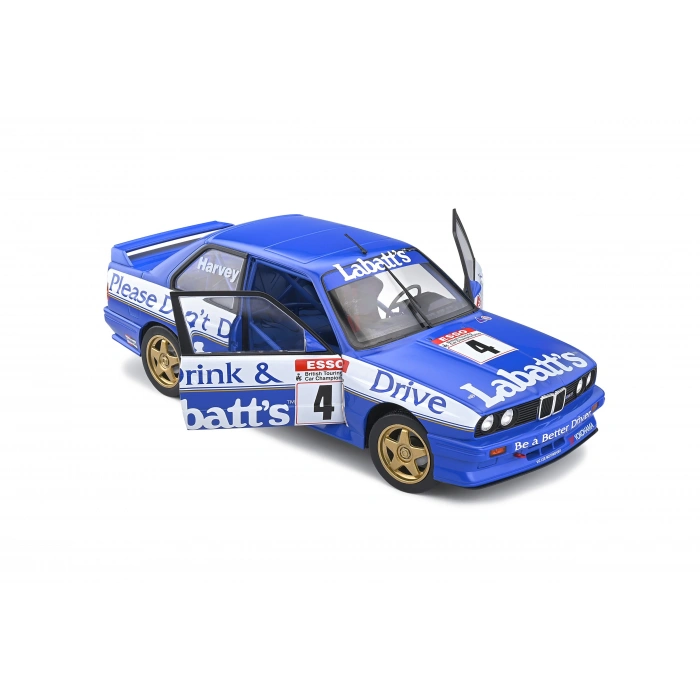 SOLİDO 1/18 BMW E30 M3 BTCC 1991 #4 HARVEY