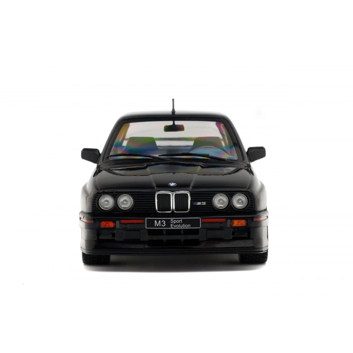 SOLİDO 1/18 BMW E30 SPORT EVO BLACK 1990