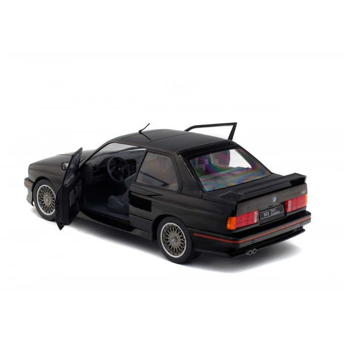 SOLİDO 1/18 BMW E30 SPORT EVO BLACK 1990