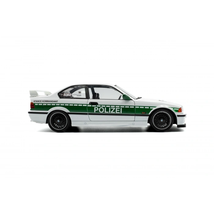 Solido S1803915 1/18 BMW E36 M3 Coupe SOLIDO WORKS DRIFT POLIZEI – 1991