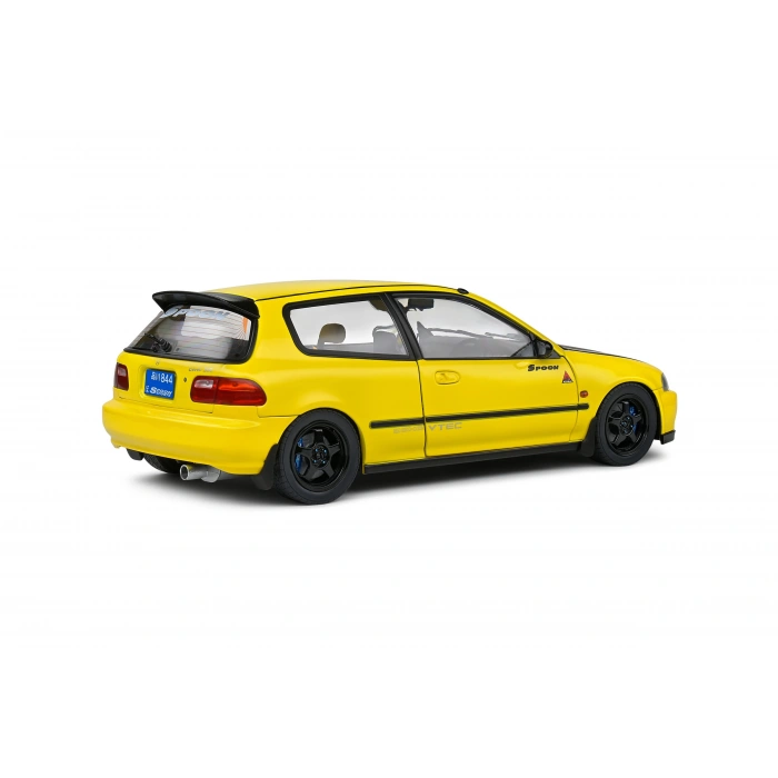 Solido S1810402 1/18 Honda Civic (EG6) Spoon Version – Yellow Carnival – 1991