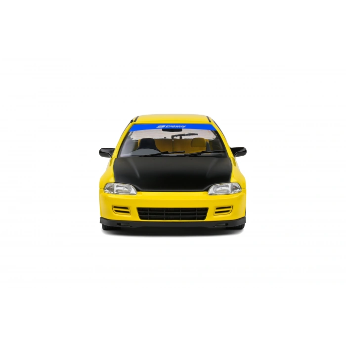 Solido S1810402 1/18 Honda Civic (EG6) Spoon Version – Yellow Carnival – 1991