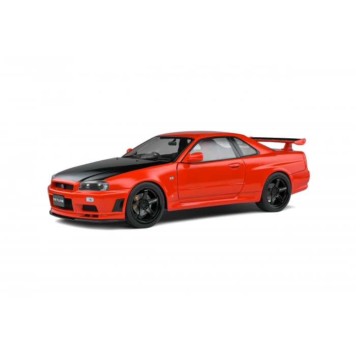SOLİDO 1/18 NISSAN SKYLINE (R34) GT-R – ACTIVE RED 1999