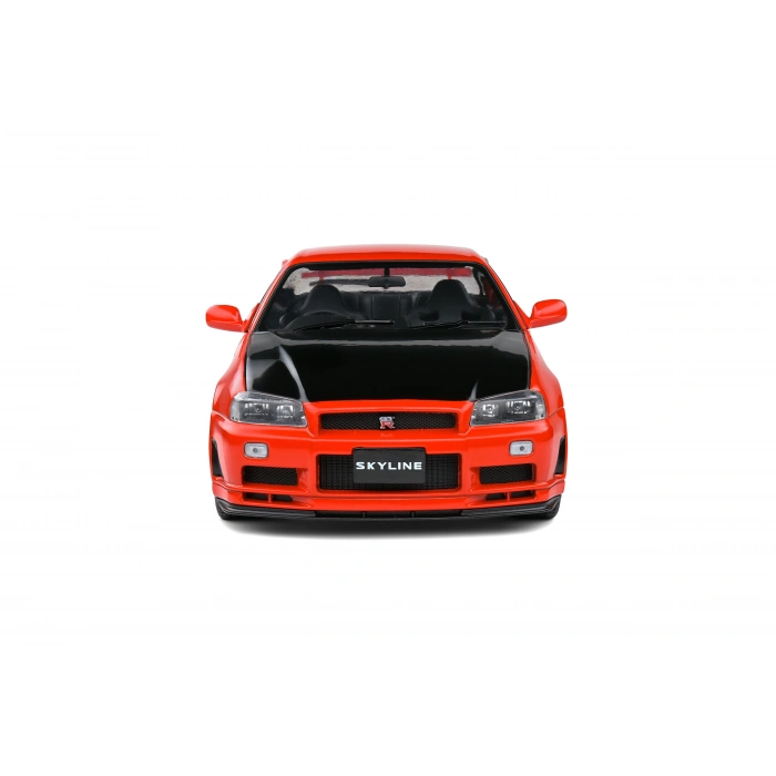 SOLİDO 1/18 NISSAN SKYLINE (R34) GT-R – ACTIVE RED 1999