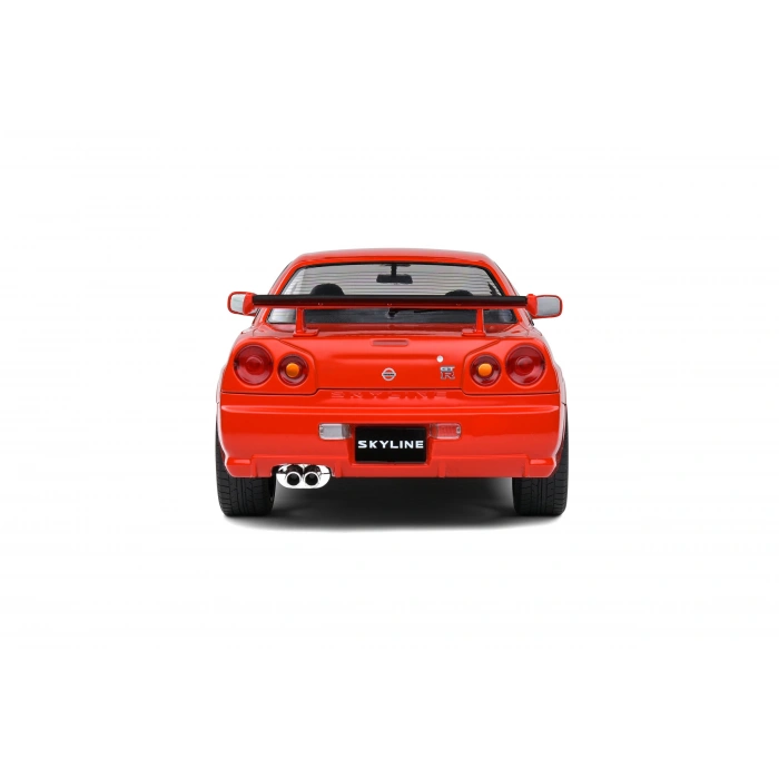 SOLİDO 1/18 NISSAN SKYLINE (R34) GT-R – ACTIVE RED 1999