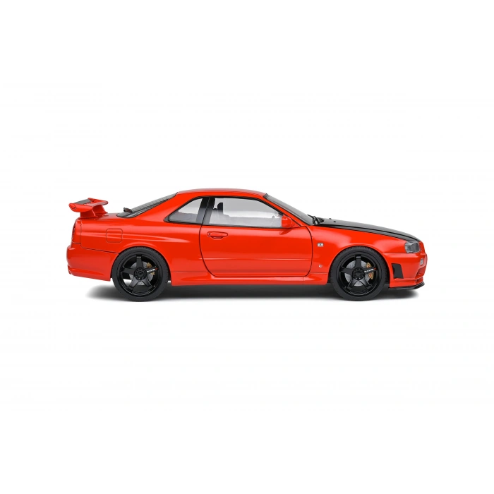 SOLİDO 1/18 NISSAN SKYLINE (R34) GT-R – ACTIVE RED 1999