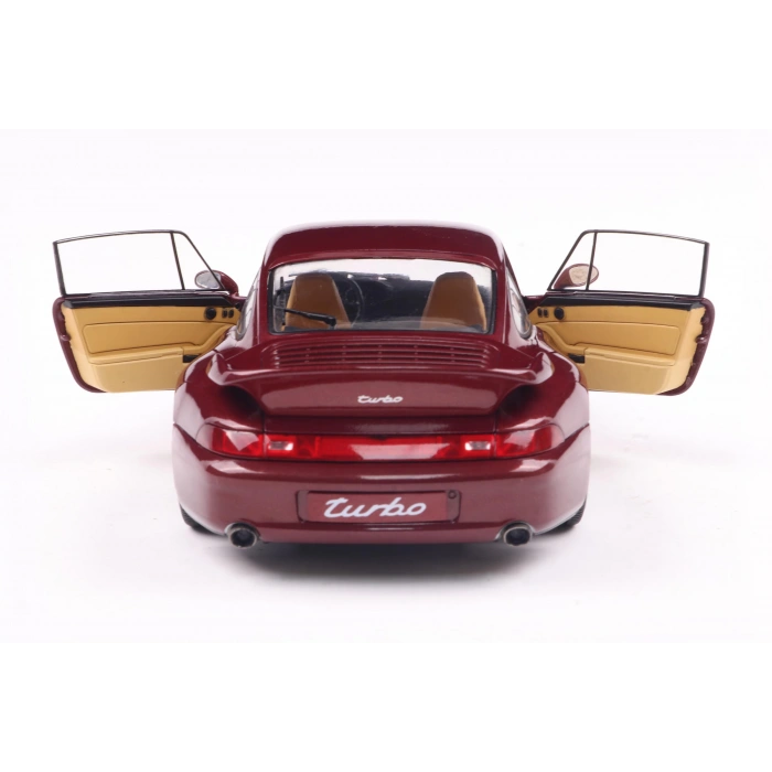 Solido S1810102 1/18 Porsche 911 (993) Turbo – Arena Red – 1997