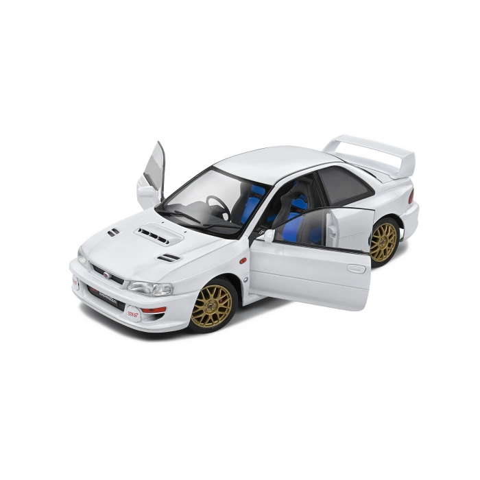 SOLİDO 1/18 SUBARU IMPREZA 22B – PURE WHITE – 1998