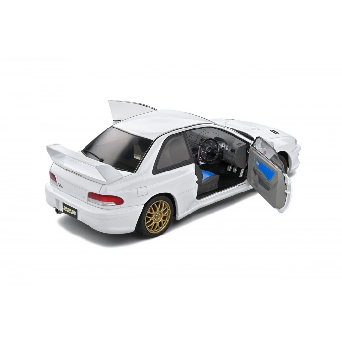 SOLİDO 1/18 SUBARU IMPREZA 22B – PURE WHITE – 1998