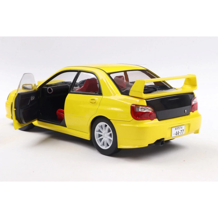 Solido S1812302 1/18 Subaru IMPREZA WRX STI – SOLIDO WORKS Yellow – 2003