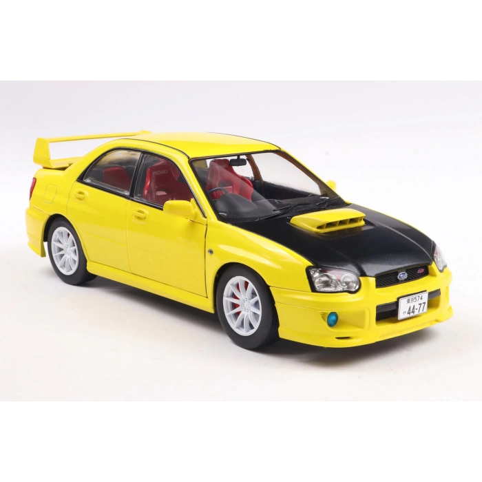 Solido S1812302 1/18 Subaru IMPREZA WRX STI – SOLIDO WORKS Yellow – 2003