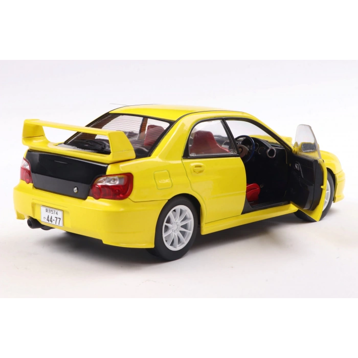 Solido S1812302 1/18 Subaru IMPREZA WRX STI – SOLIDO WORKS Yellow – 2003