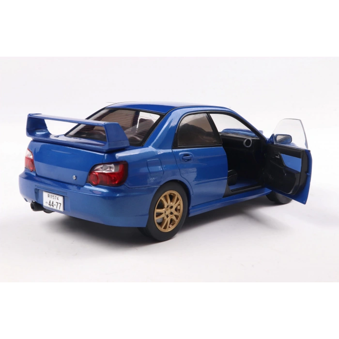 Solido  S1812301 1/18 Subaru IMPREZA WRX STI – Sonic Blue – 2003