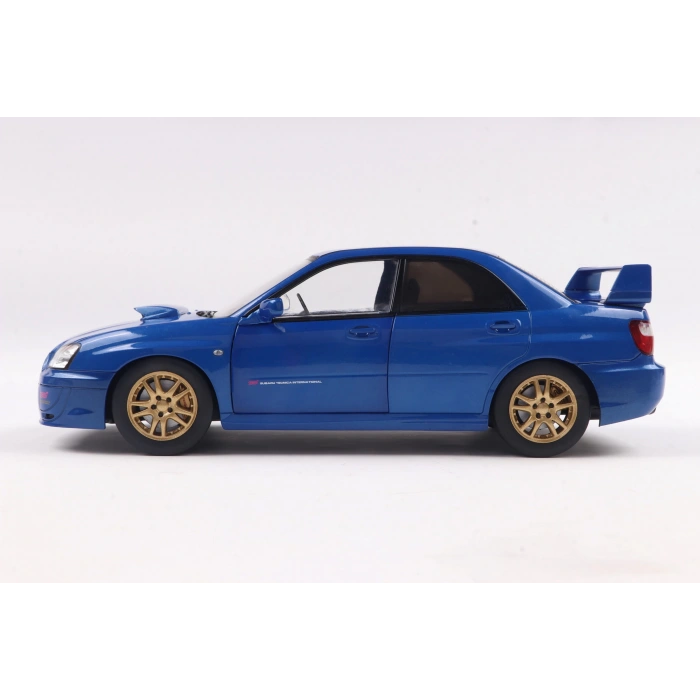 Solido  S1812301 1/18 Subaru IMPREZA WRX STI – Sonic Blue – 2003