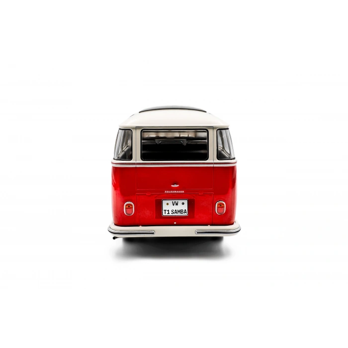 Solido S1813402 1/18 Volkswagen T1 Samba – RED / WHITE – 1962