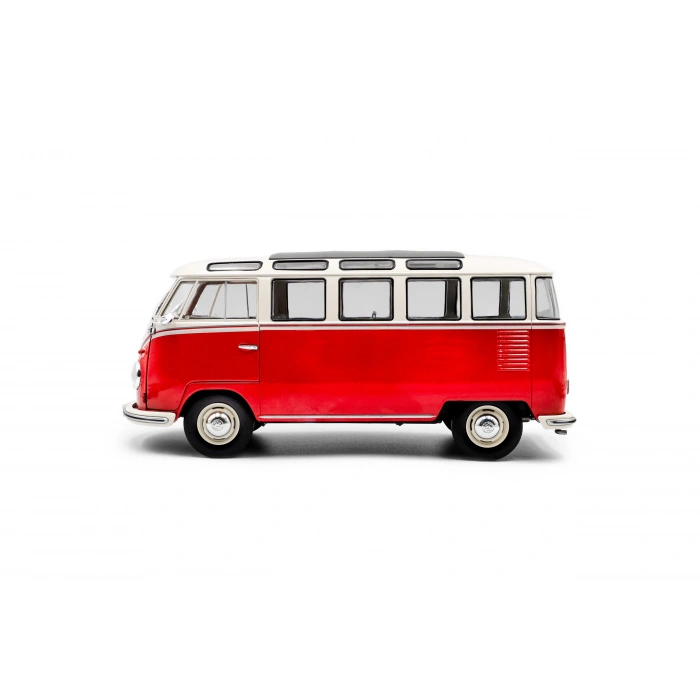 Solido S1813402 1/18 Volkswagen T1 Samba – RED / WHITE – 1962