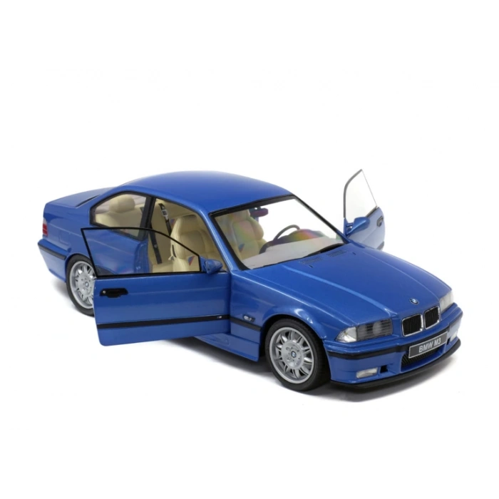 Solido S1803901 1/18 BMW E36 Coupé M3 – Bleu Estoril – 1990