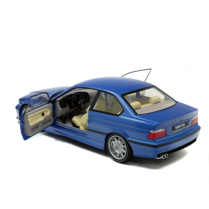 Solido S1803901 1/18 BMW E36 Coupé M3 – Bleu Estoril – 1990