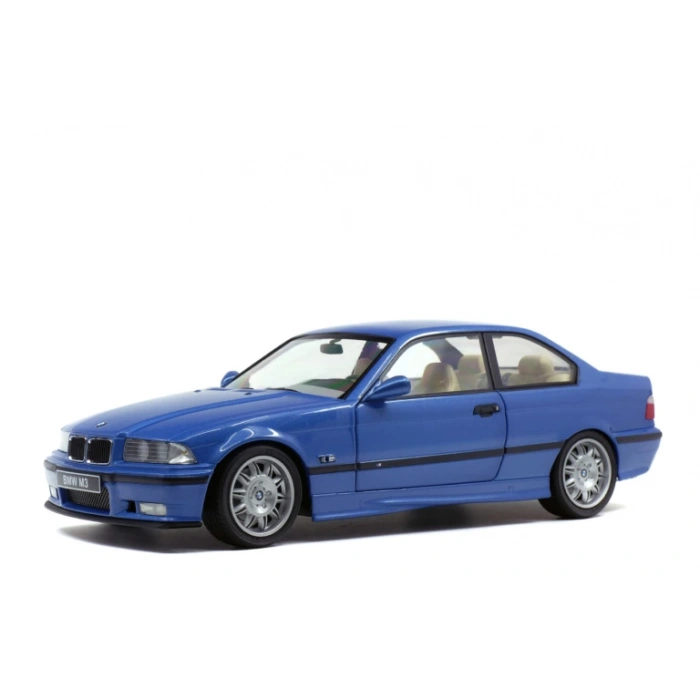 Solido S1803901 1/18 BMW E36 Coupé M3 – Bleu Estoril – 1990