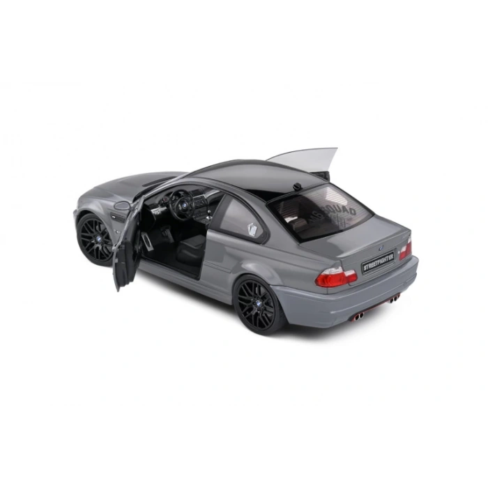 Solido 1/18 BMW E46 M3 COUPE STREETFIGHTERS – Nardo Grey – 2000