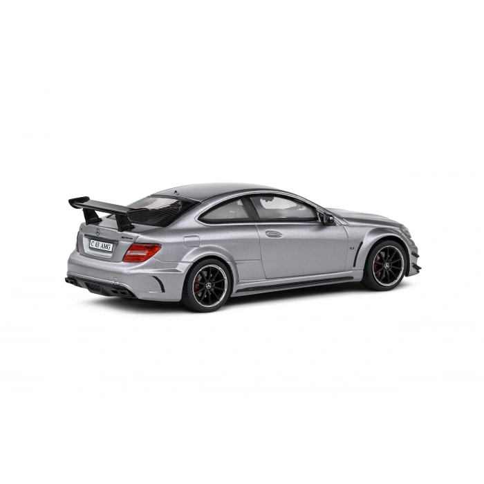 Solido 1/43 Mercedes C63 AMG Black Series – Grey Metallic Matt – 2011