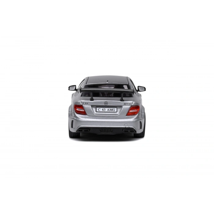 Solido 1/43 Mercedes C63 AMG Black Series – Grey Metallic Matt – 2011