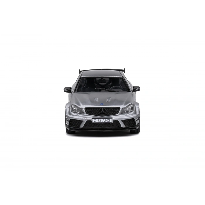 Solido 1/43 Mercedes C63 AMG Black Series – Grey Metallic Matt – 2011