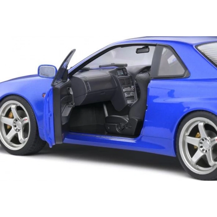 Solido 1/18 Nissan Skyline (R34) GT-R 1999 Bayside Blue