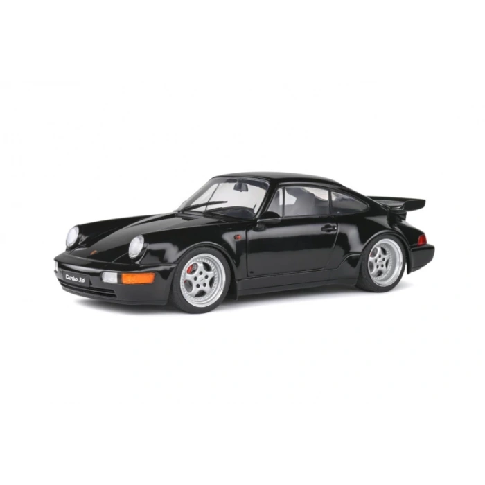 Solido S1803404 1/18 Porsche 911 (964) Turbo 3.6 – Black – 1993