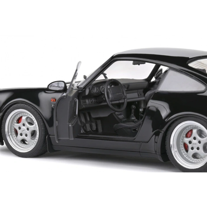 Solido S1803404 1/18 Porsche 911 (964) Turbo 3.6 – Black – 1993